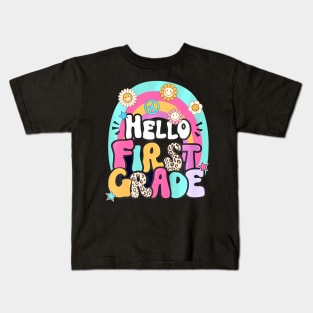 First Grade Back To School Teacher First Day Of School Kids T-Shirt